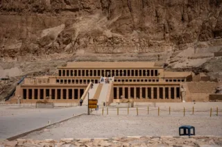 The terraced Temple of Hatshepsut at Deir el-Bahari